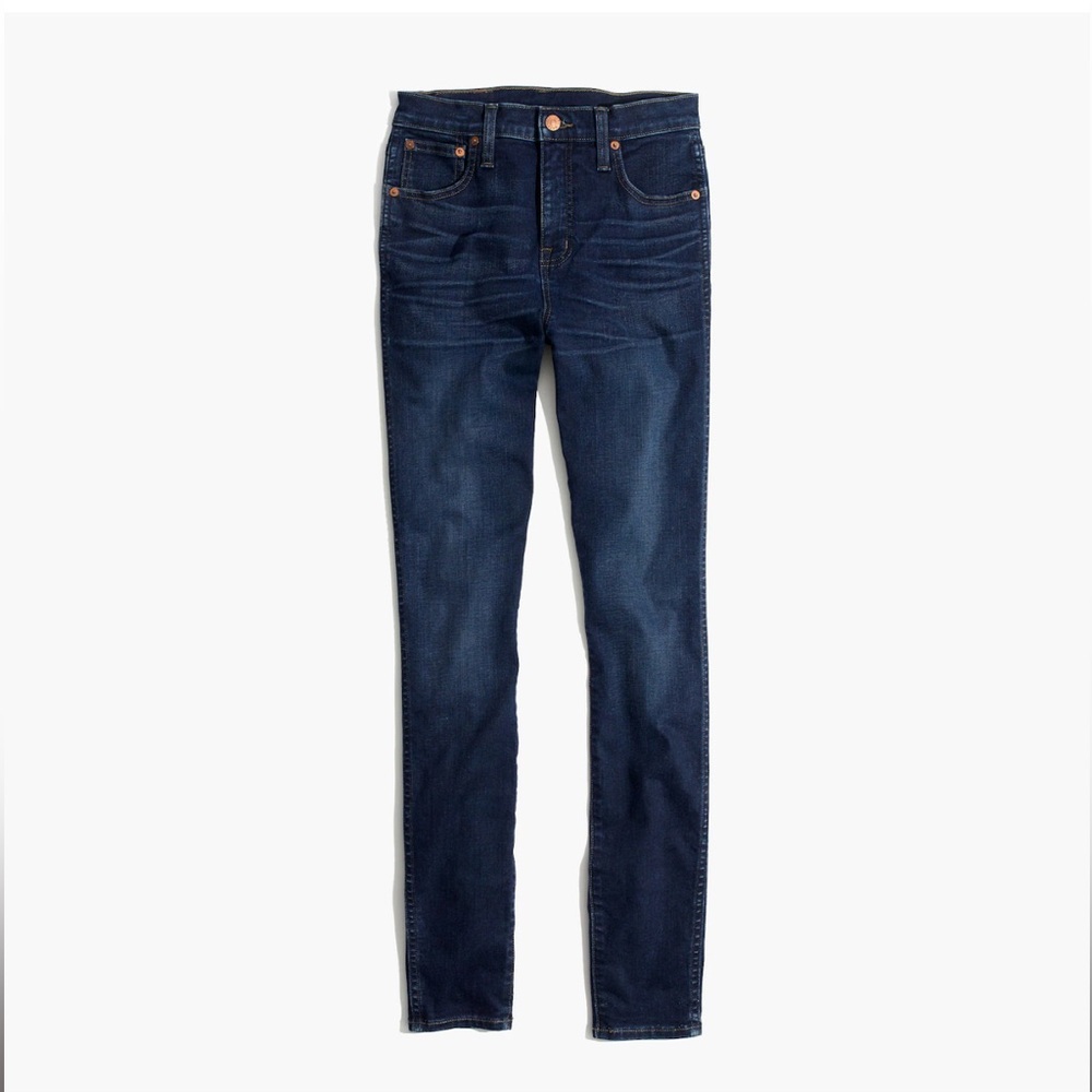 Madewell 10” high rise skinny jeans skinny Hayes wash
